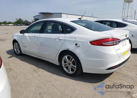 2018 Ford Fusion Se Hybrid z USA, uszkodzony, nr VIN 3FA6P0LU2JR172073